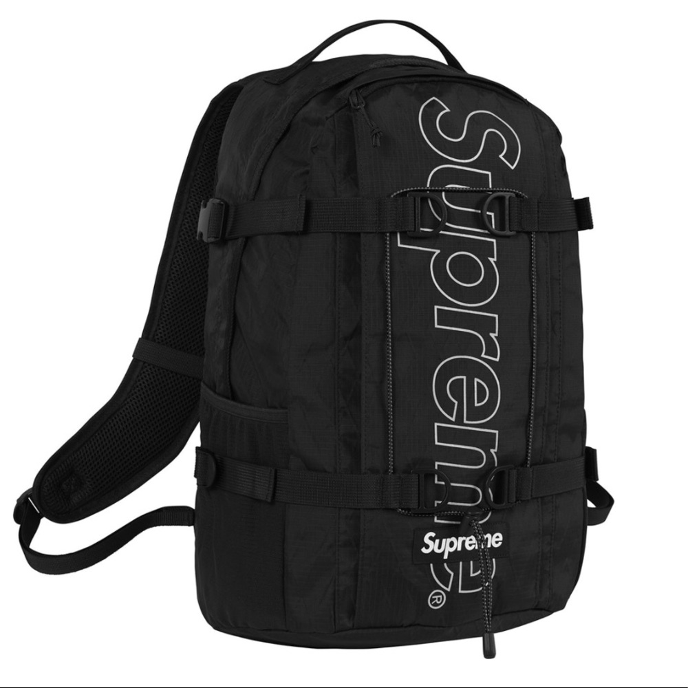 Supreme Black Backpack